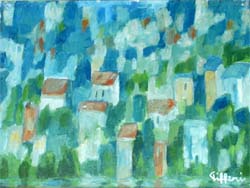 "Paesaggio" olio su tela 30 x 40cm