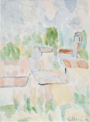 "Paesaggio" acquarello su carta 30 x 40cm