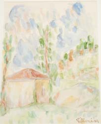 "Paesaggio" acquarello su carta 20 x 30cm