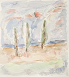 "Paesaggio" acquarello su carta 20 x 30cm